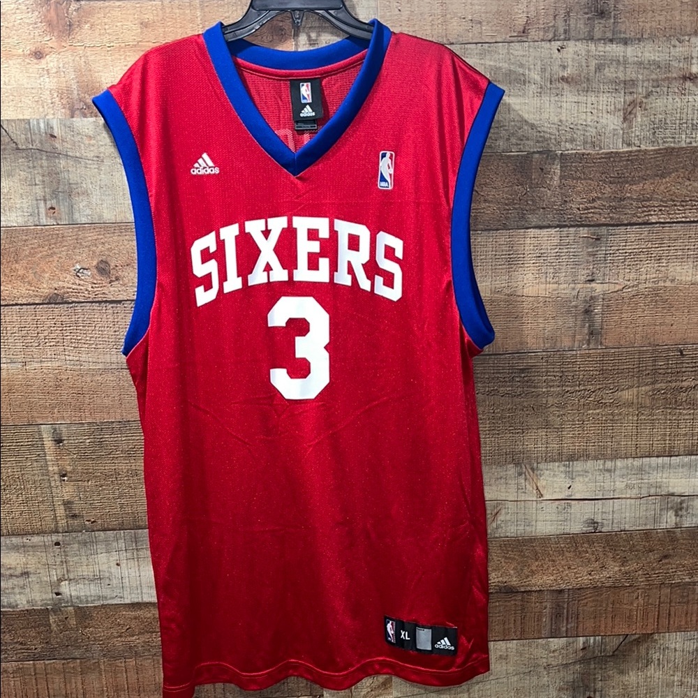 Adidas Philadelphia 76ers Allen Iverson Basketball Jersey men's XL